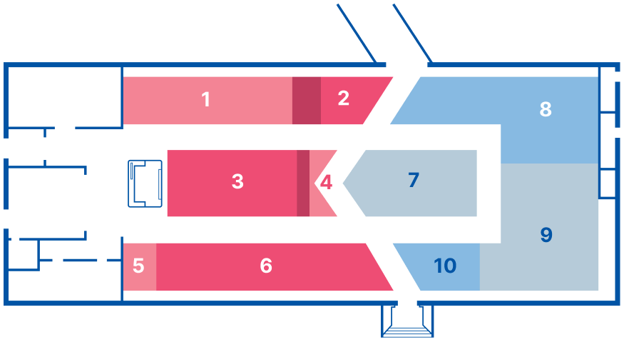 Схема павильона